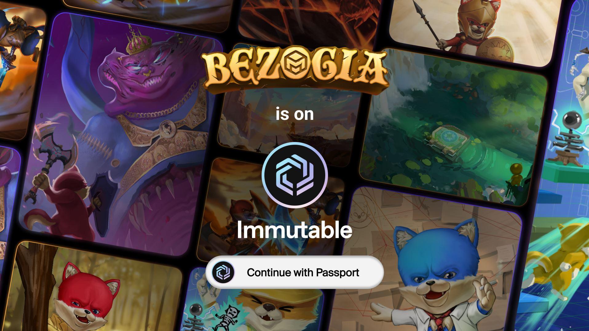 Bezogia Announces Groundbreaking Partnership: Driving the ‘Immutable’ Revolution of Blockchain Gaming