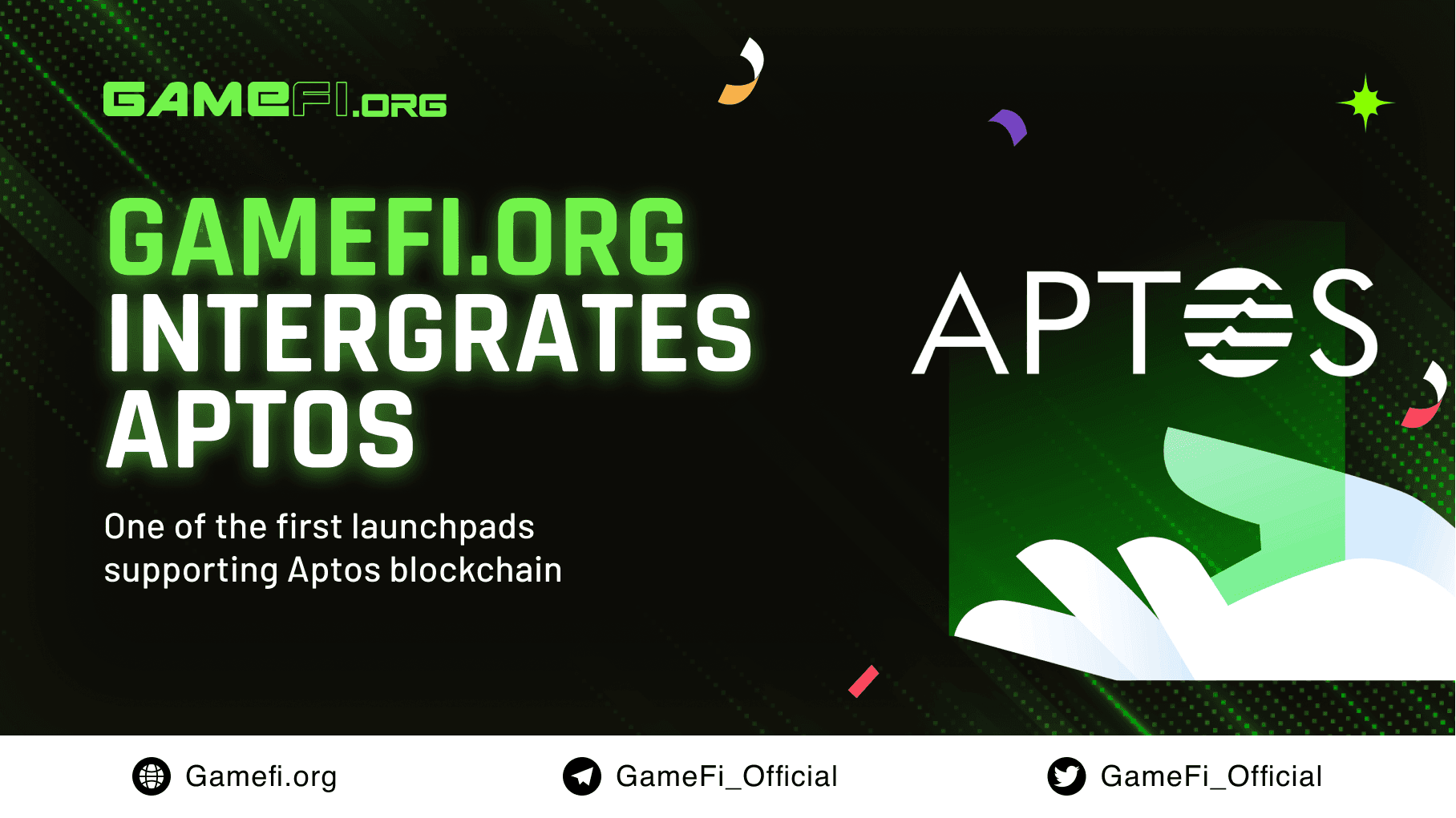 GameFi.org - One of the First Launchpads Integrating Aptos and Supporting Projects on Its Network
