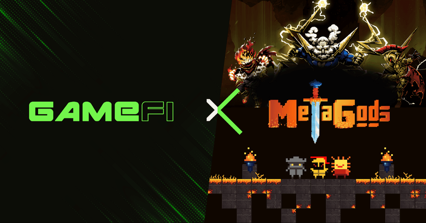 GameFi Partners with MetaGods — The Next Generation of Play-to-Earn Action MMORPG to Conduct its IGO for $MGOD