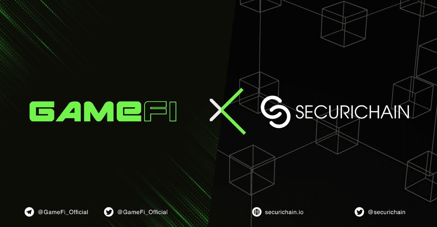 GameFi.org and SecuriChain Form Official Partnership to Enhance Cybersecurity for the GameFi.org Ecosystem