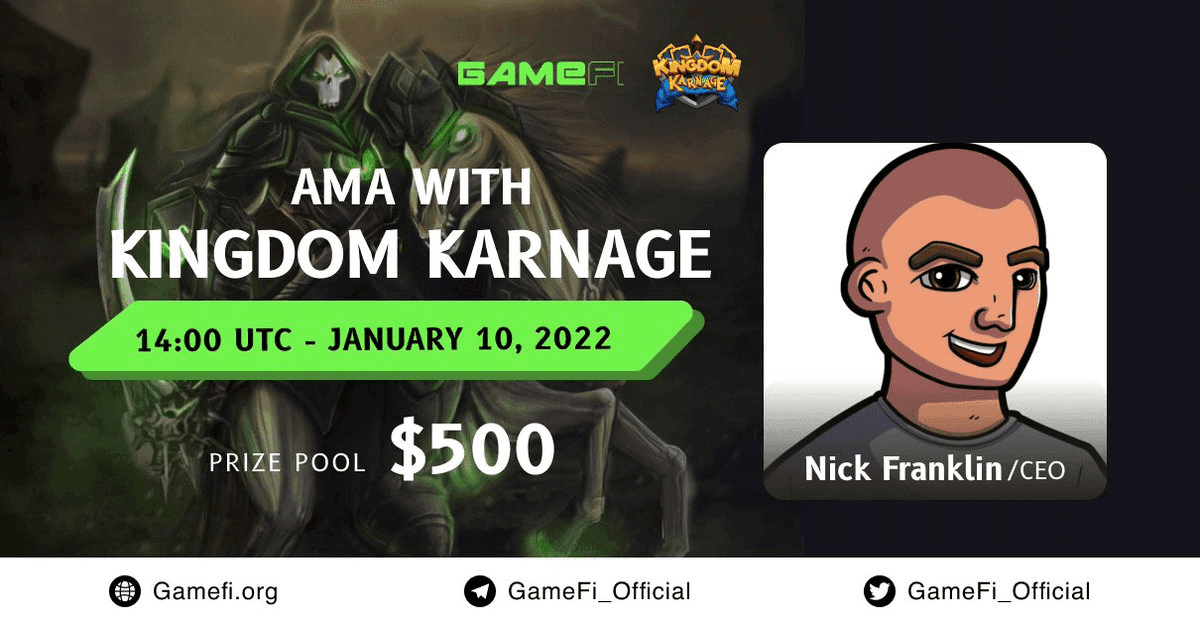 AMA Recap: Kingdom Karnage x GameFi.org