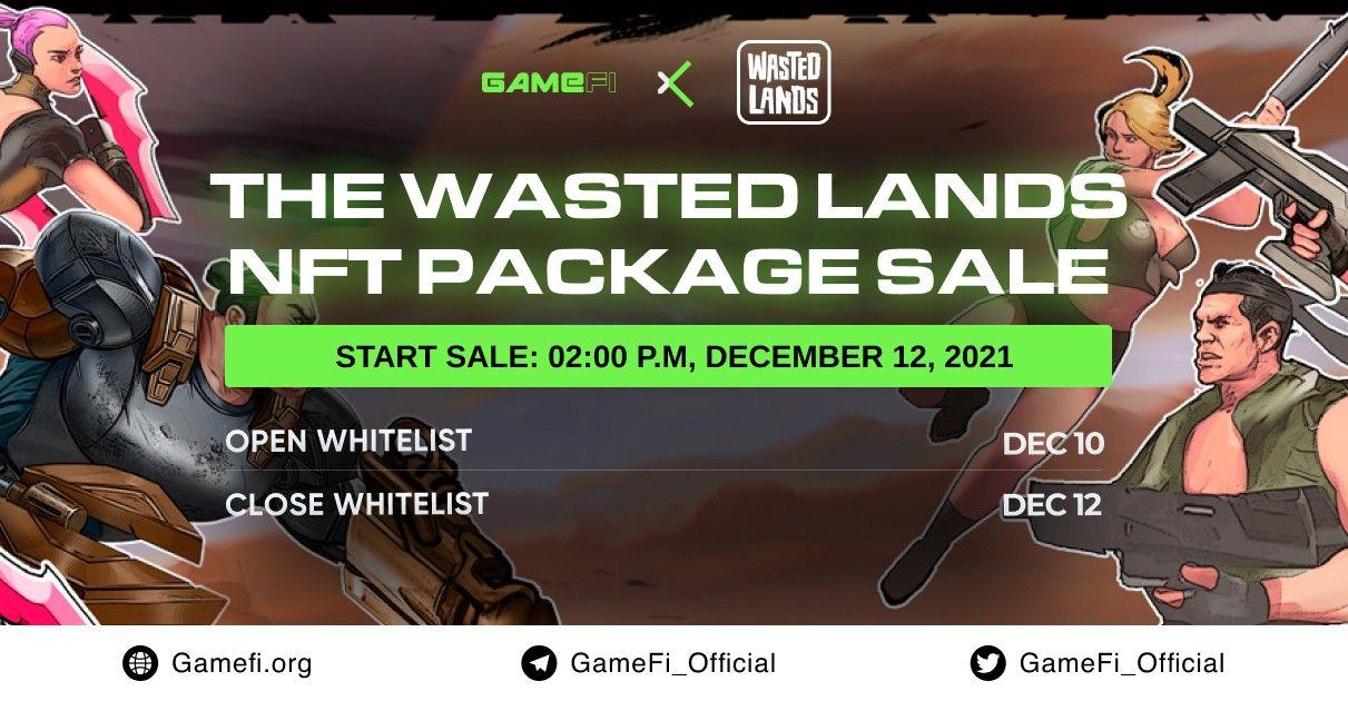 Whitelist Registration for The Wasted Lands’ NFT Package Sale on GameFi.org is OPEN!