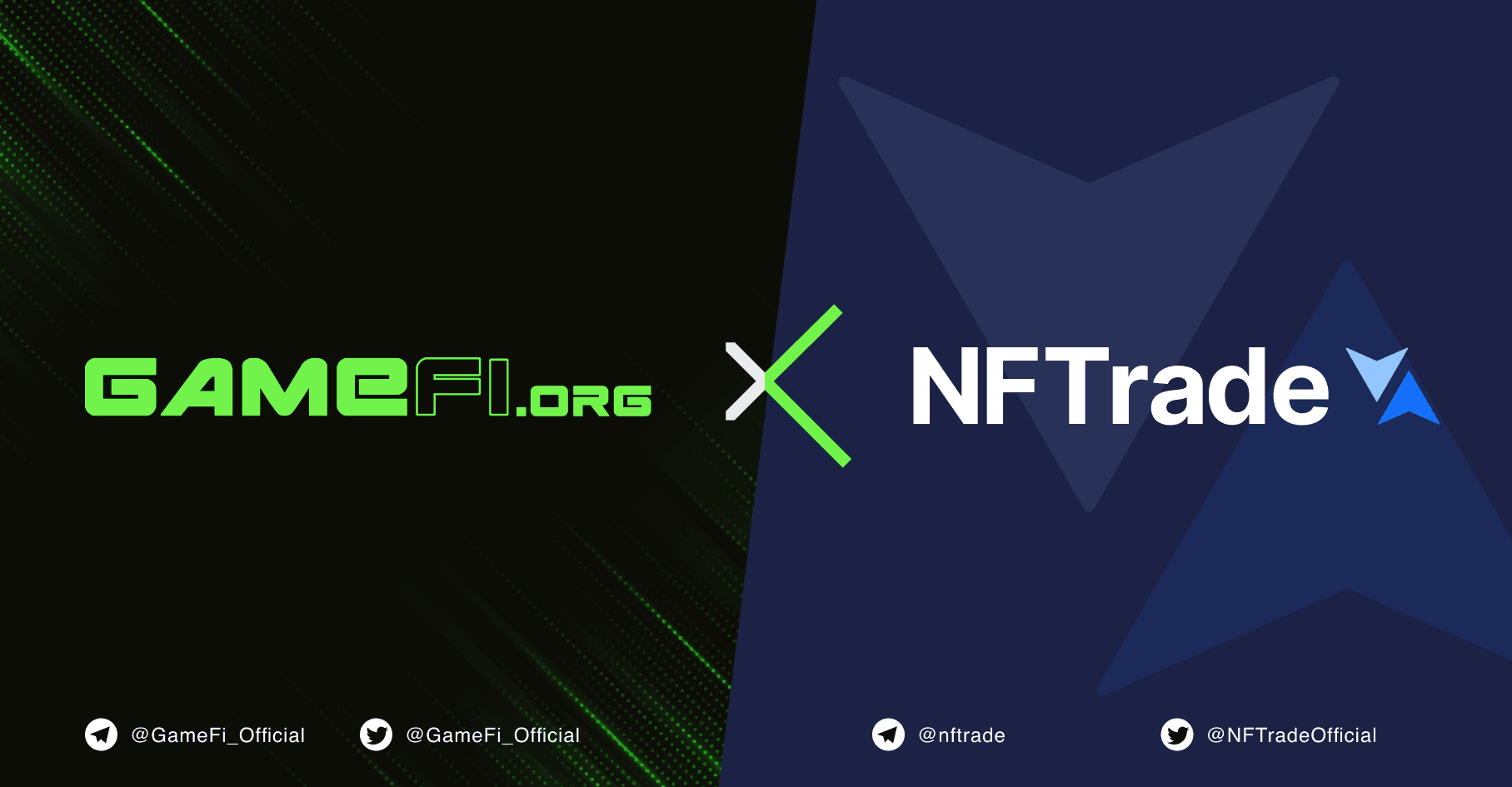 GameFi.org and NFTrade Partner for Liquidity Development of NFT Gaming & Metaverse Assets