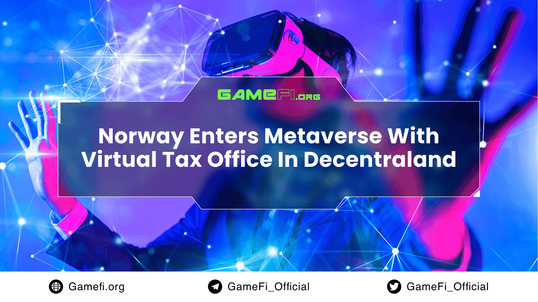 Norway Enters Metaverse with Virtual Tax Office in Decentraland