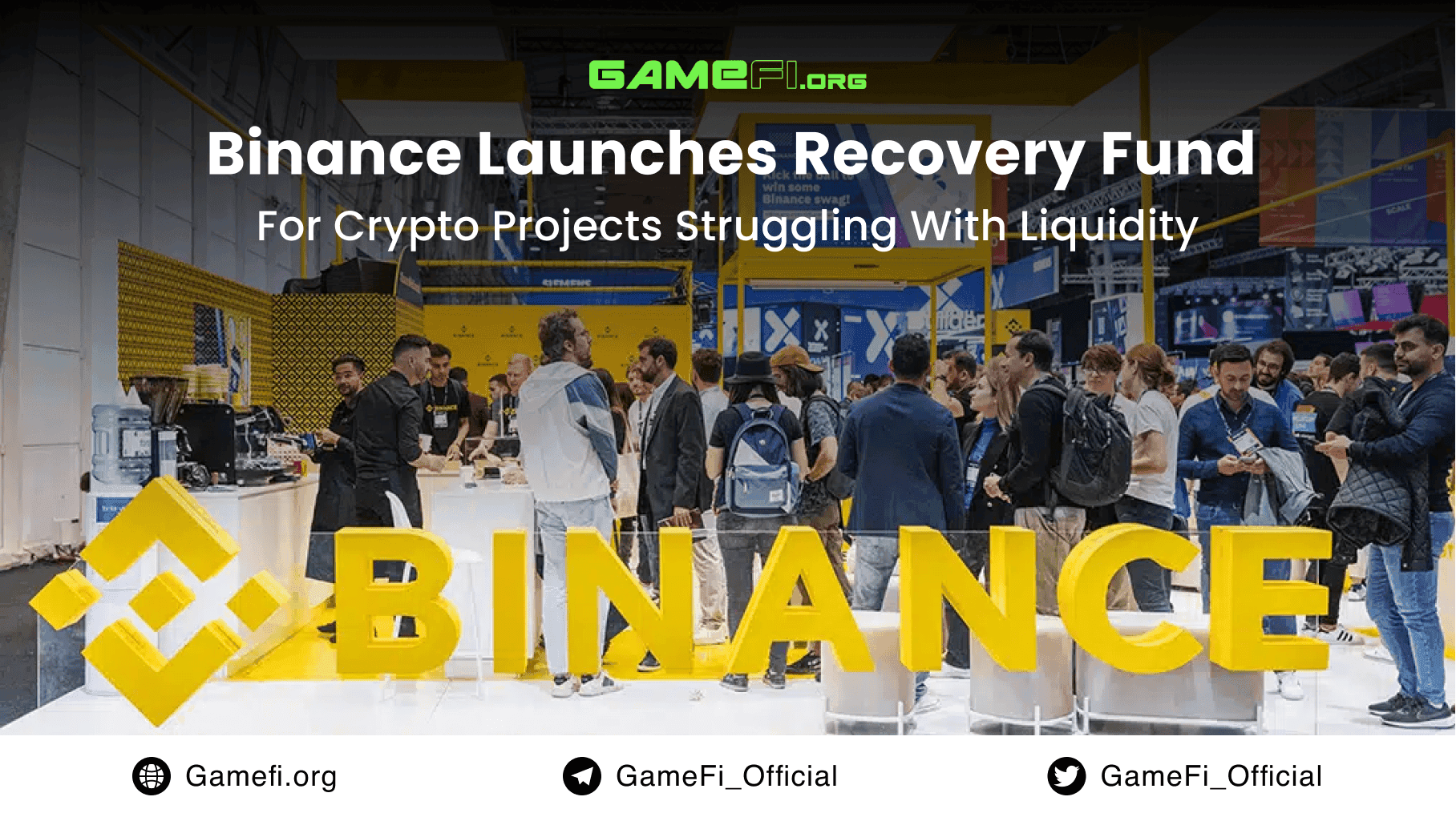 Binance Launches a Recovery Fund for Crypto Projects Struggling with Liquidity