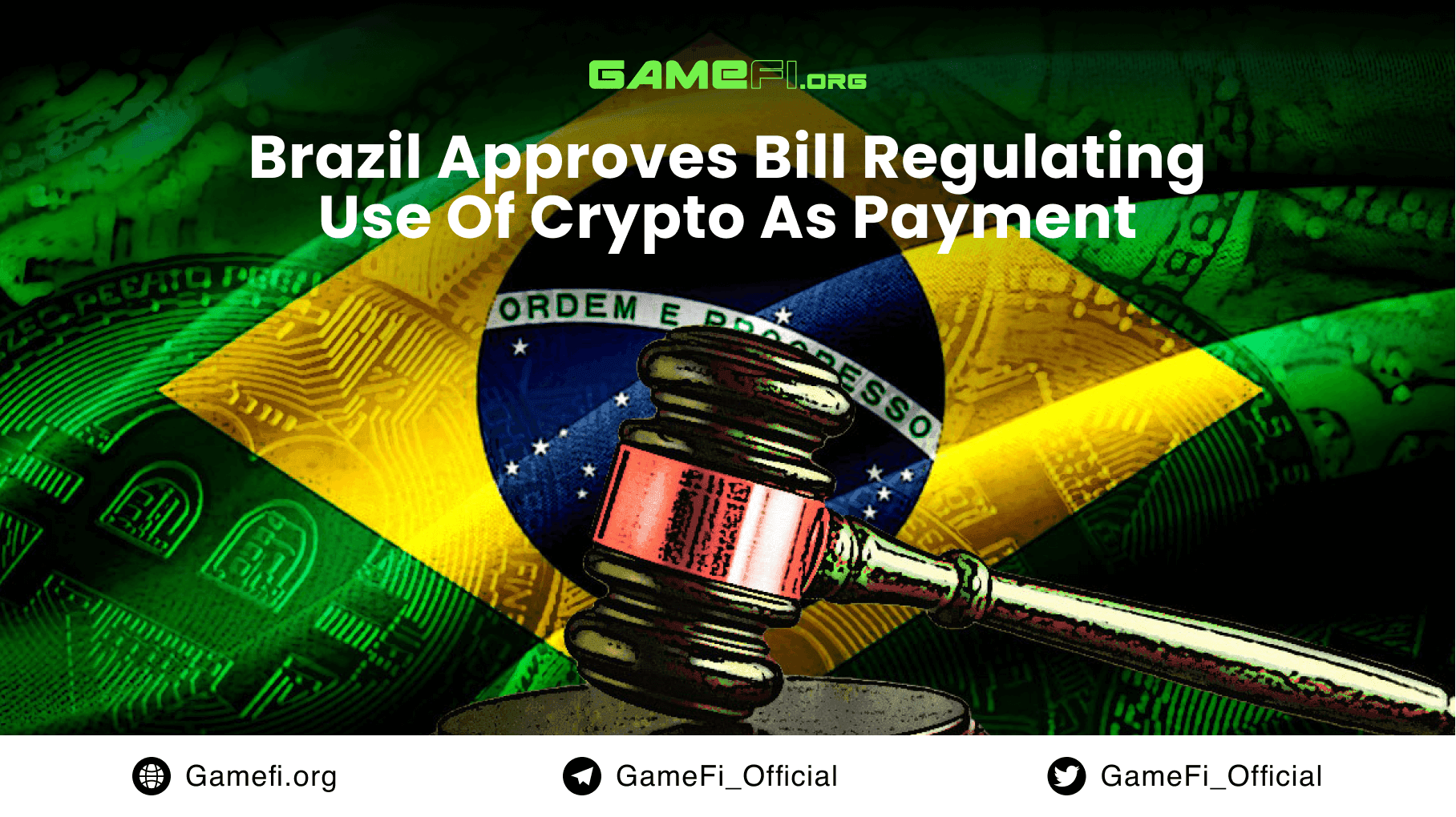 Brazil Approves Bill Regulating Use Of Crypto As Payment