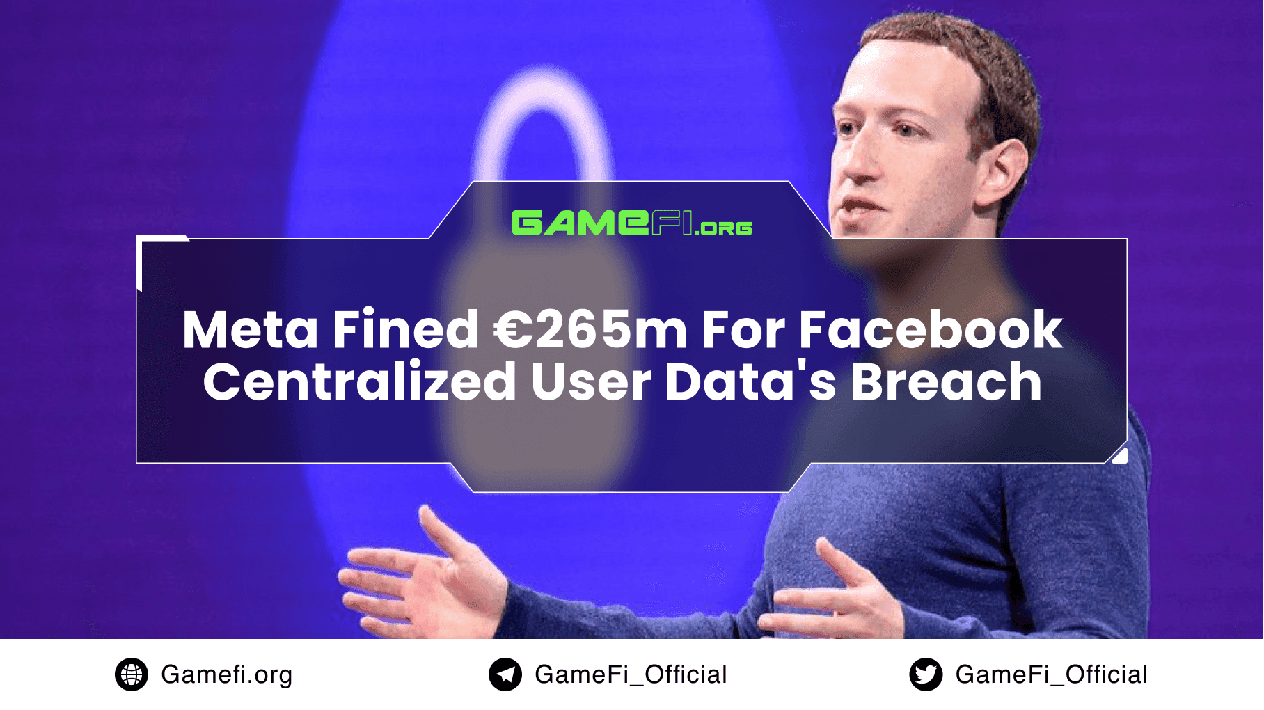 Meta Fined €265m For Facebook Centralized User Data's Breach