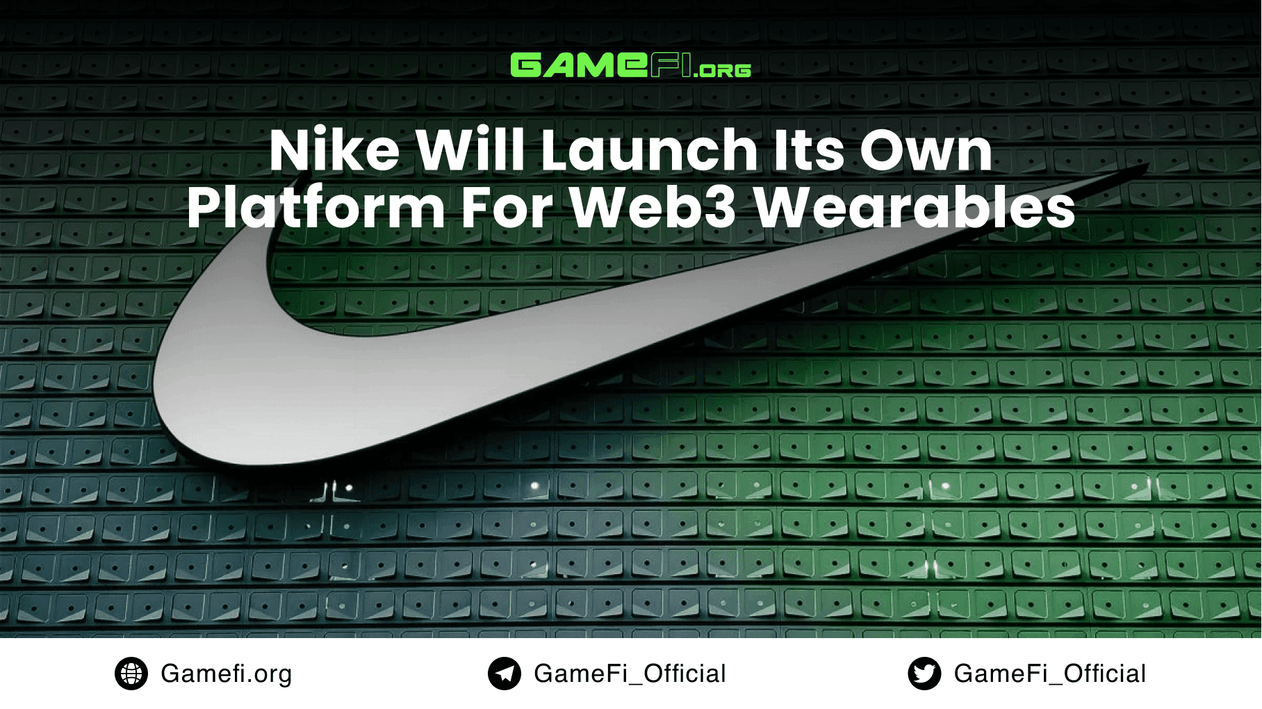Nike Will Launch Its Own Platform For Web3 Wearables