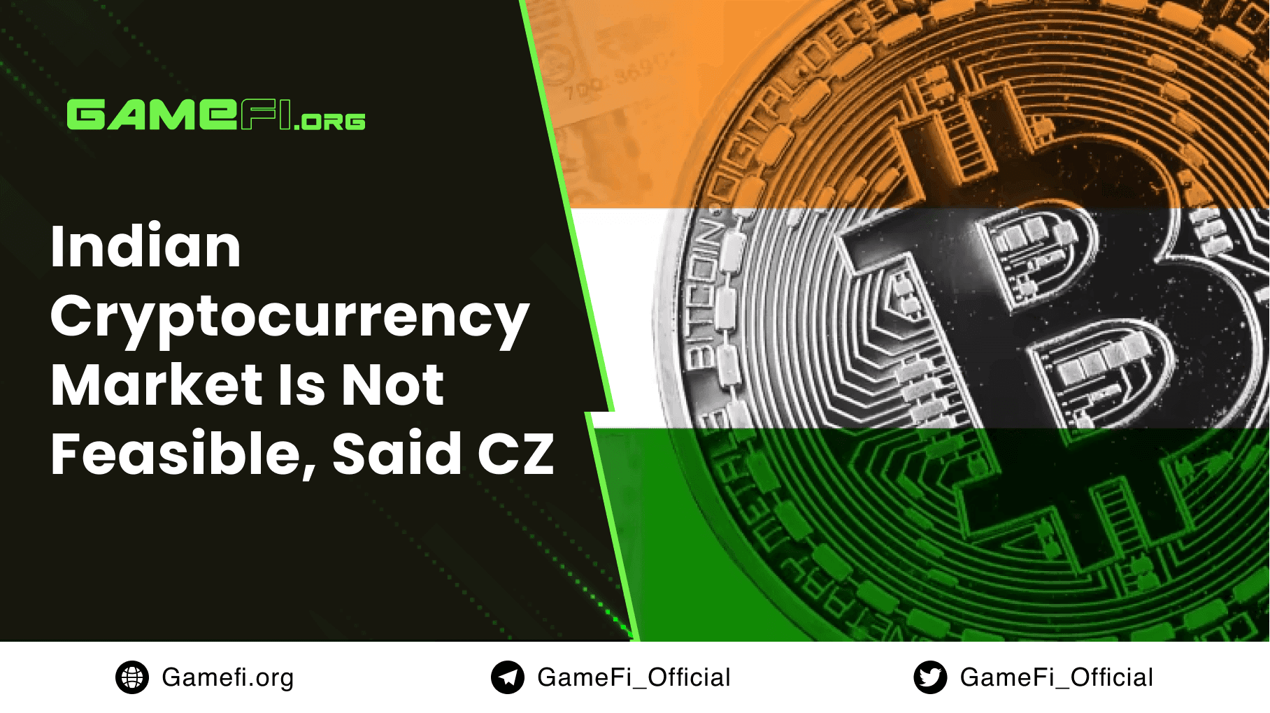 India's Cryptocurrency Market Is Not Feasible, Says CZ