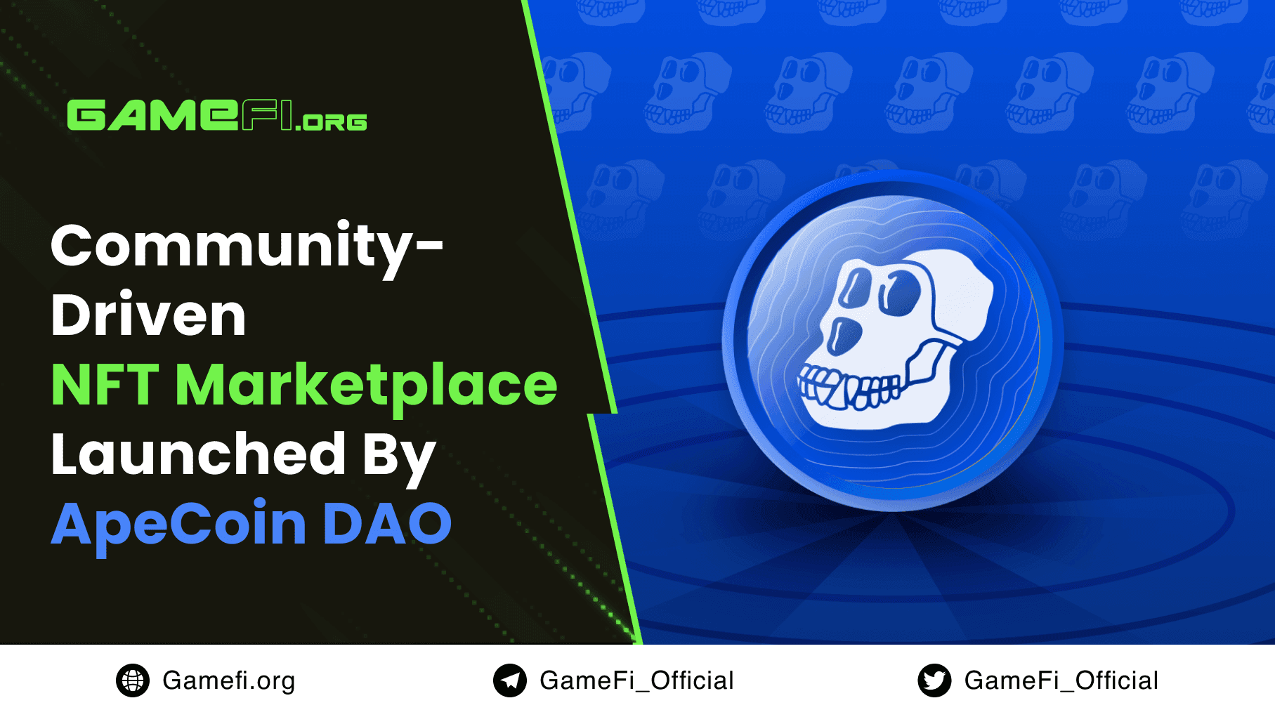 Community-Driven NFT Marketplace Launched by ApeCoin DAO