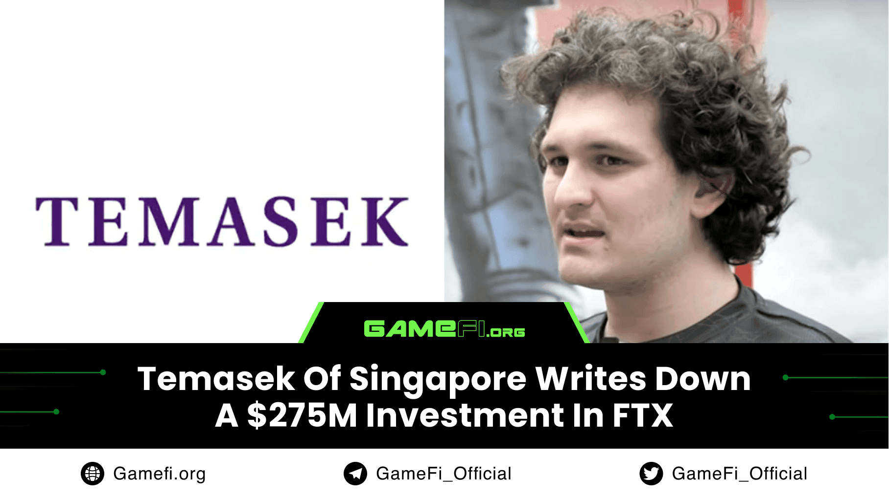 Temasek Of Singapore Writes Down A $275M Investment In FTX