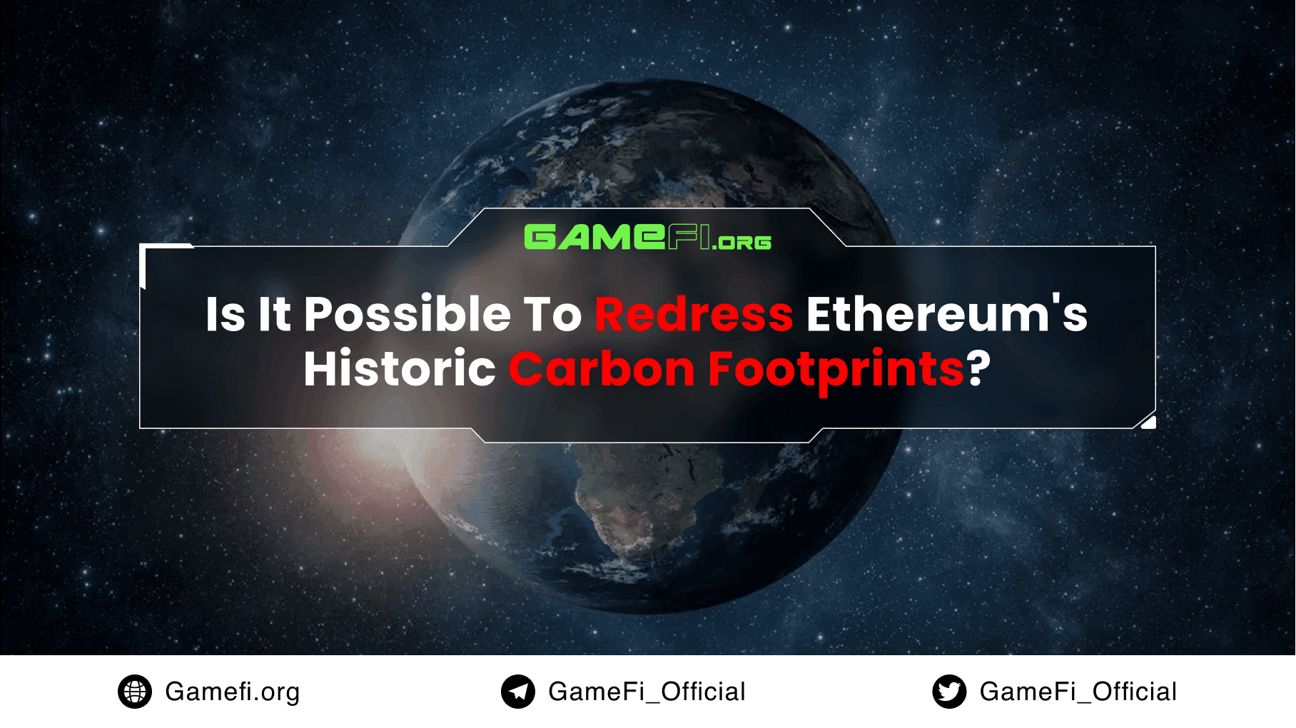 Is It Possible to Redress Ethereum's Historic Carbon Footprints?