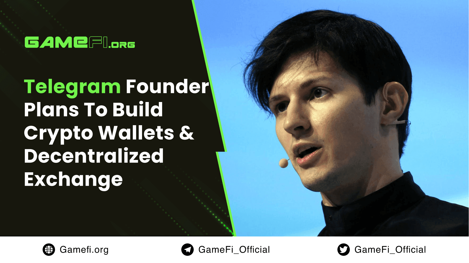 Telegram Founder Wants to Build Crypto Wallets and Decentralized Exchange