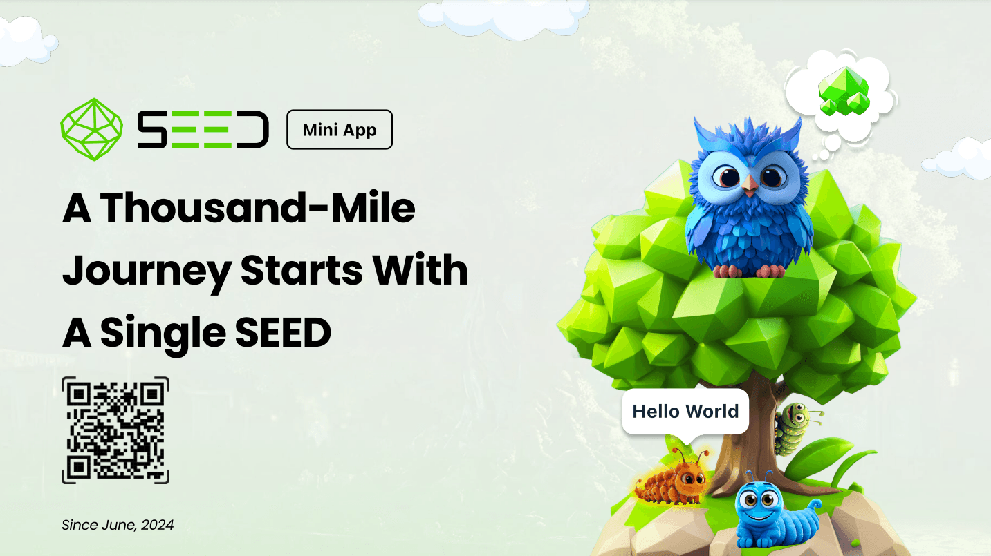 Get to Know SEED App - The Fastest-Growing Telegram Mini-Apps Recently