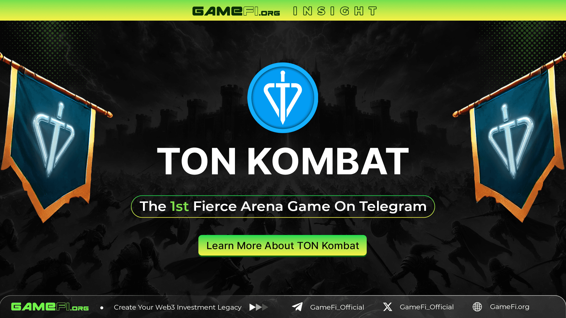 TON Kombat - The First Fierce Arena Game on Telegram