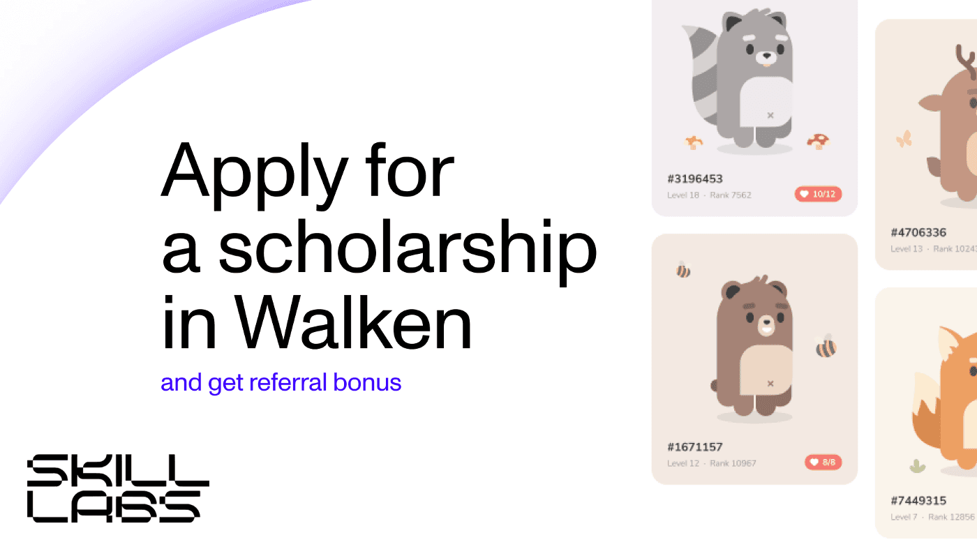 Skill Labs x Walken Announce Scholarship Recruitment
