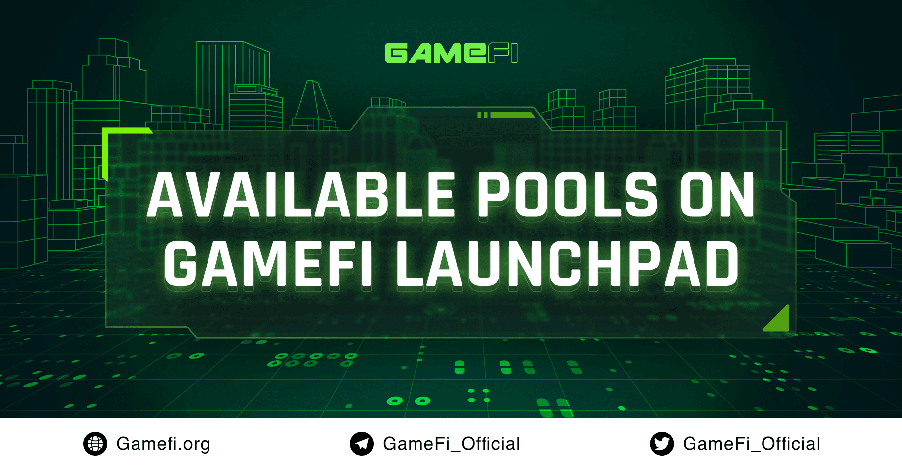 Available Pools on GameFi Launchpad - Various Earning Chances from Public Sales for GameFi.org Community