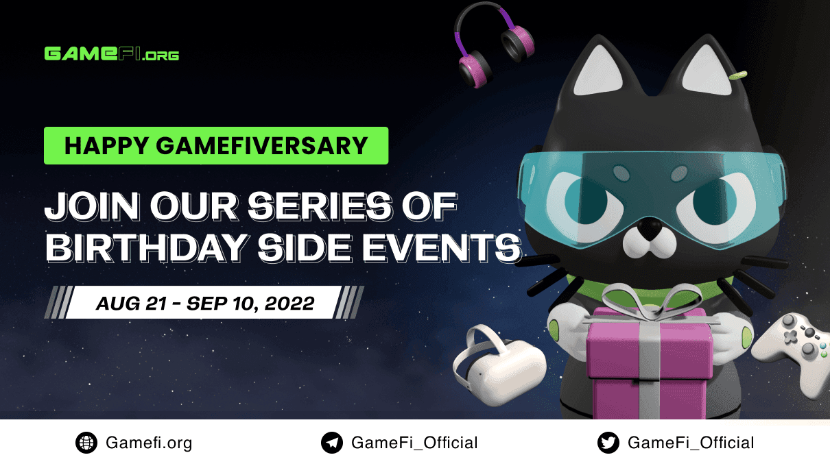 HAPPY GAMEFIVERSARY: JOIN OUR SERIES OF BIRTHDAY SATELLITE EVENTS