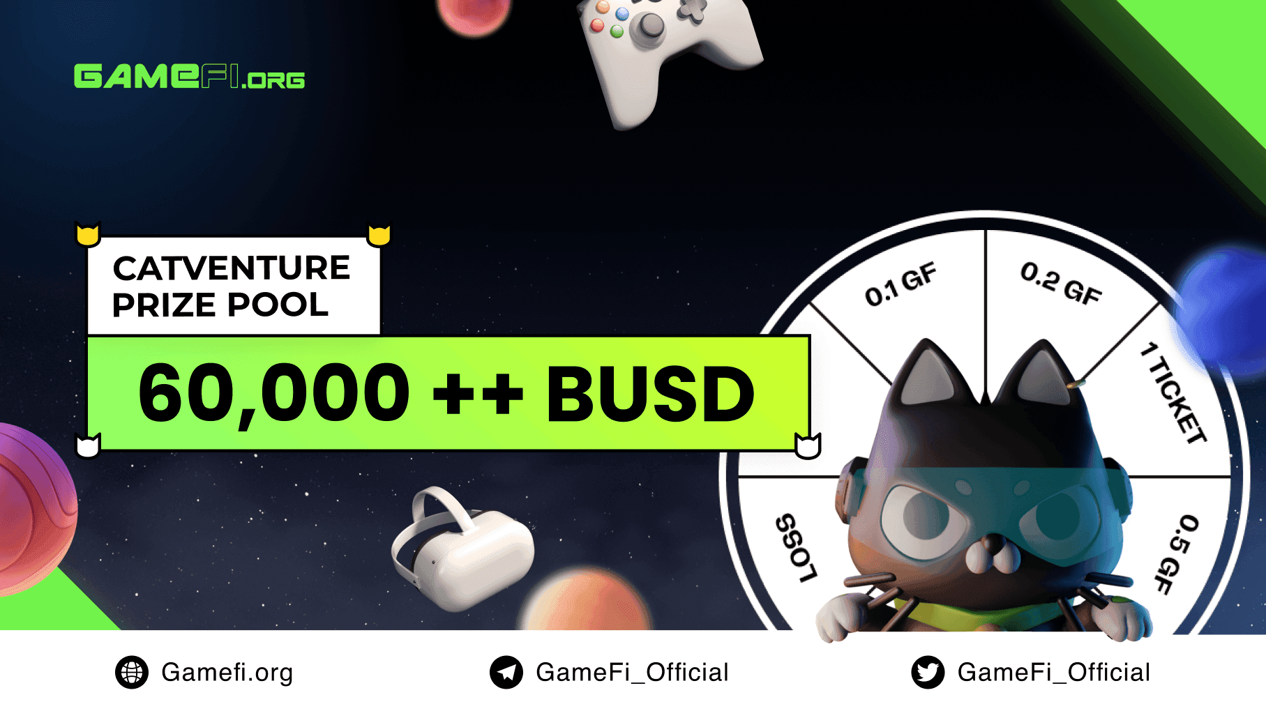 GAMEFIVERSARY PRIZE POOL WORTH MORE THAN 60,000 BUSD - ARE YOU READY TO REACH THE TOP?