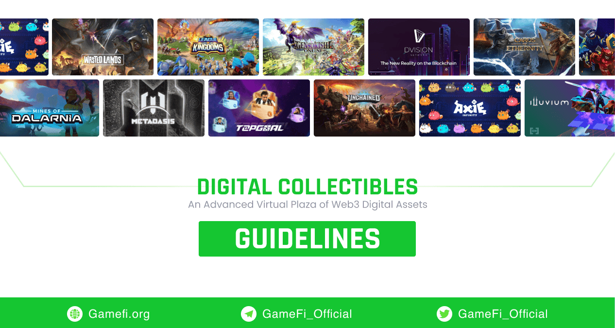 What Do We Do on GameFi.org Digital Collectibles?