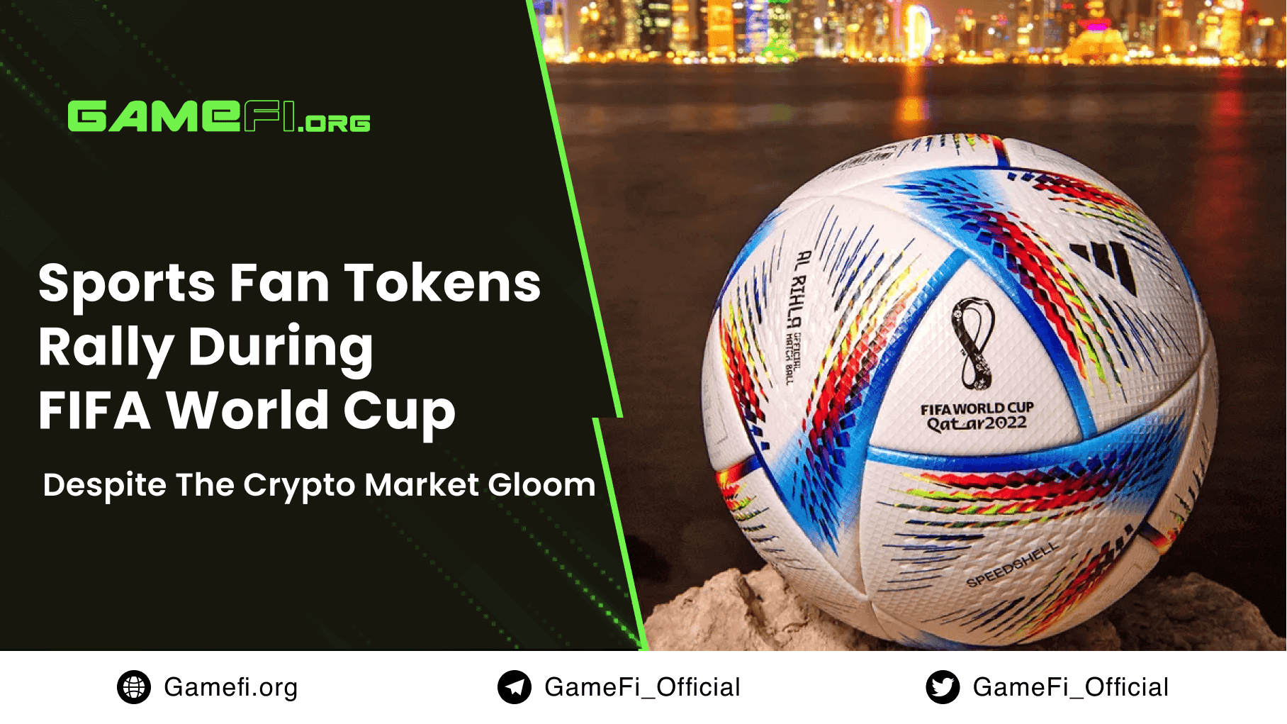 Sports Fan Tokens Rally During FIFA World Cup, Despite The Crypto Market Gloom