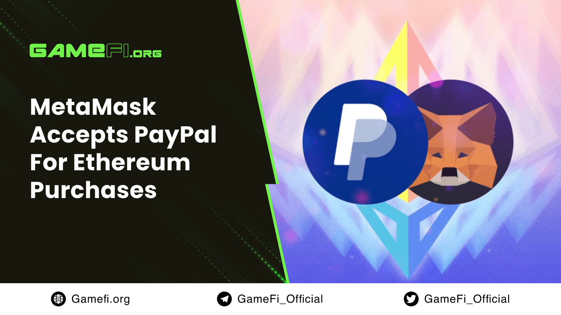 MetaMask Accepts PayPal For Ethereum Purchases