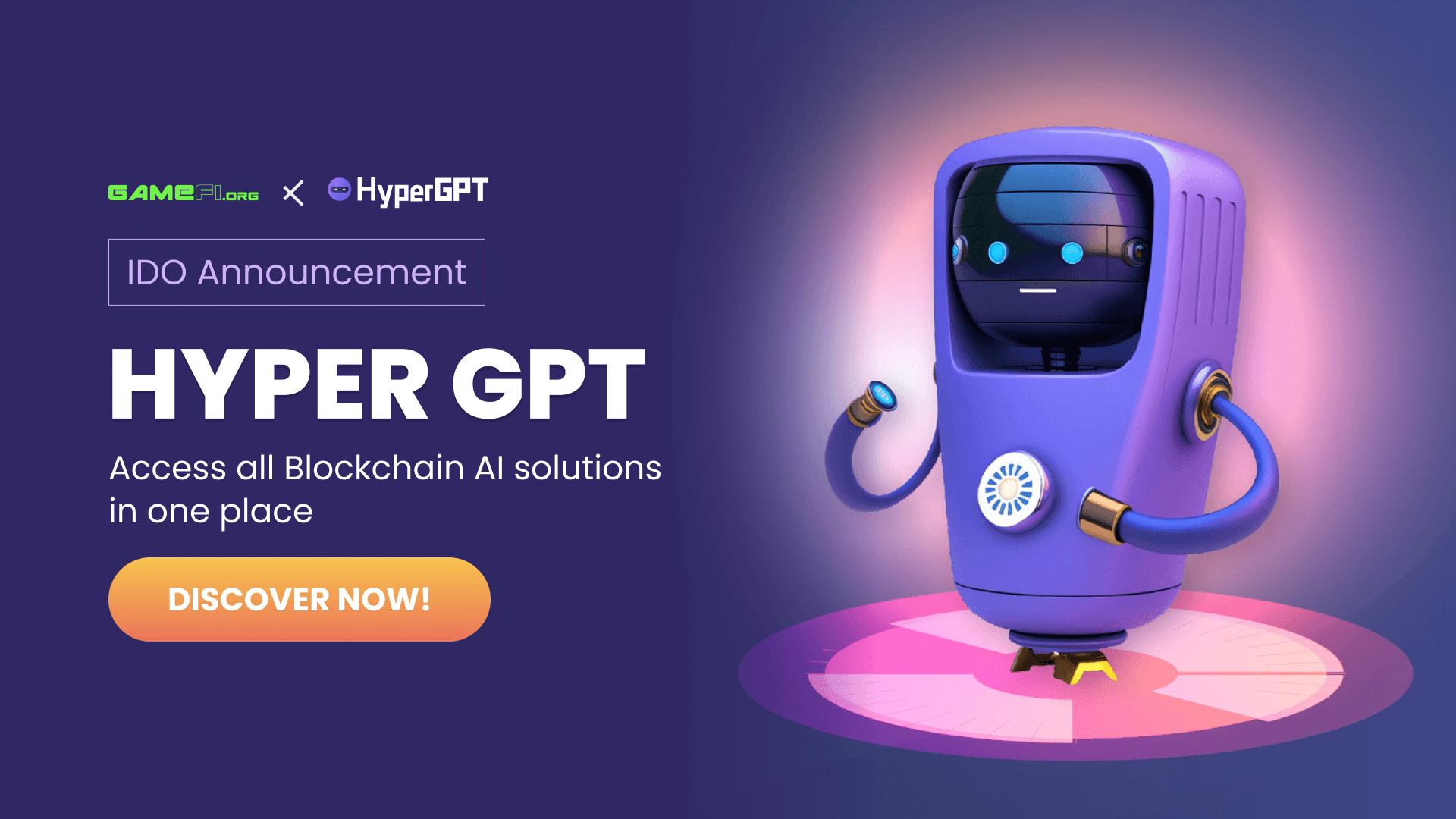 HyperGPT - A perfect combination of AI and Blockchain Technology to Power up Web3