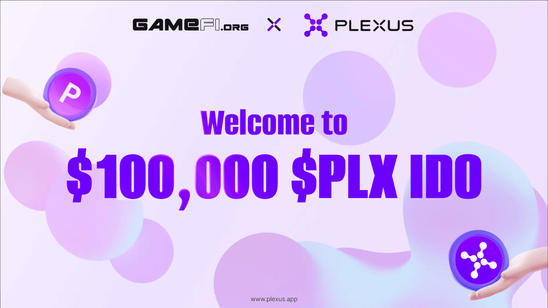 PLEXUS is launching a $100,000 IDO on GameFi.org, welcome to this amazing infrastructure!